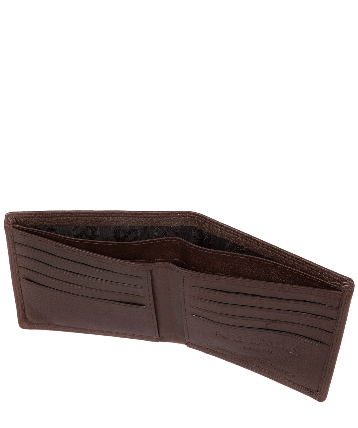 'Wellington' Brown Leather Bi-Fold Wallet