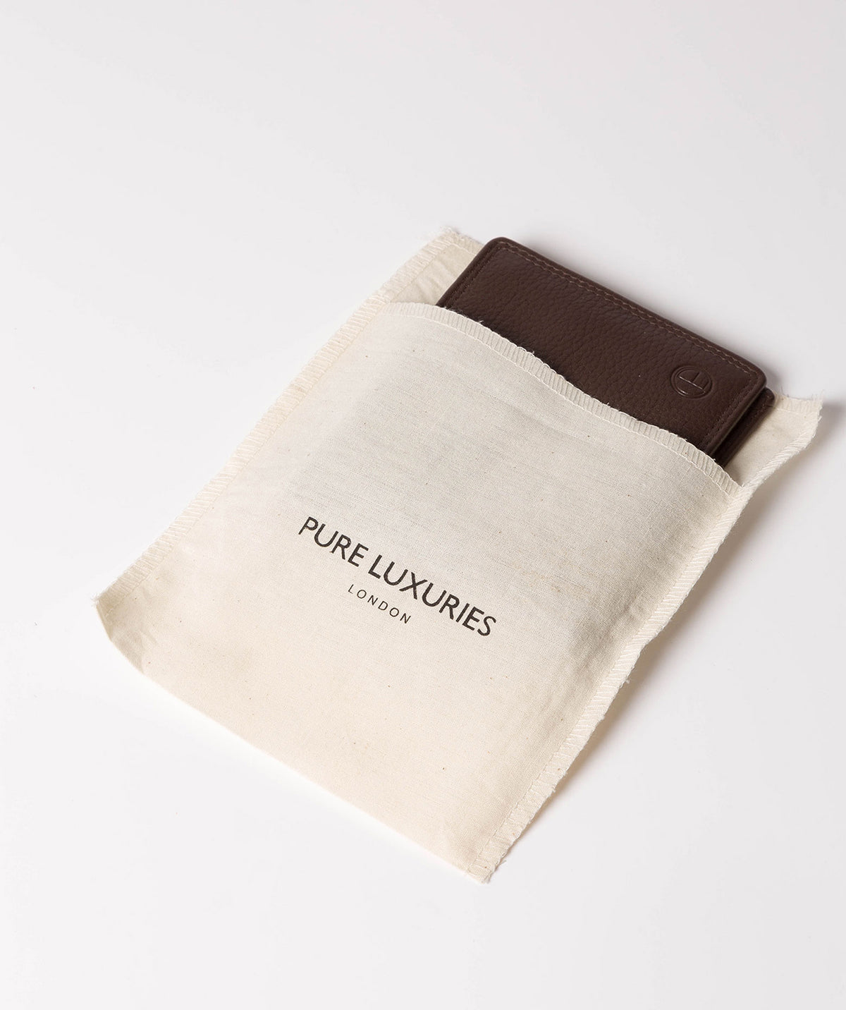 'Wellington' Brown Leather Bi-Fold Wallet