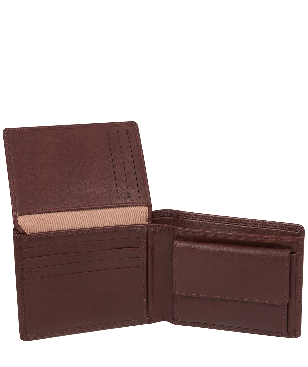 'Barracuda' Brown Leather Bi-Fold Wallet