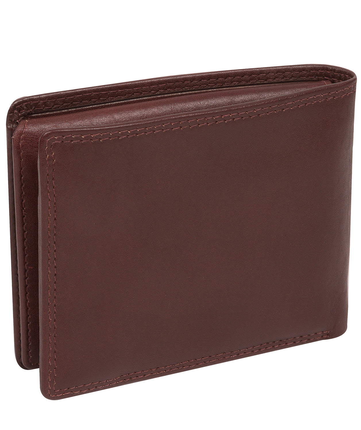 'Barracuda' Brown Leather Bi-Fold Wallet