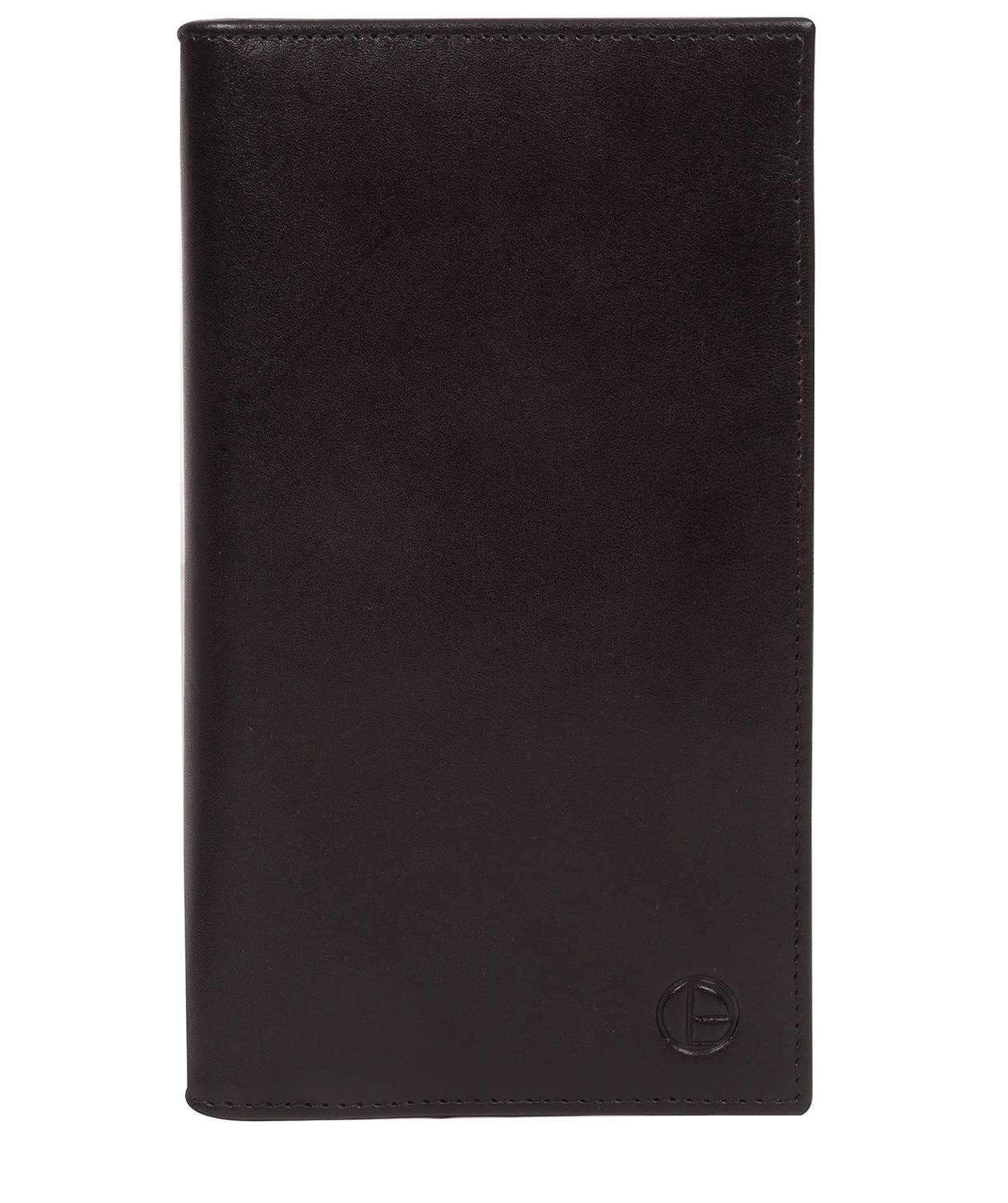'Blenheim' Black Leather Breast Pocket Wallet