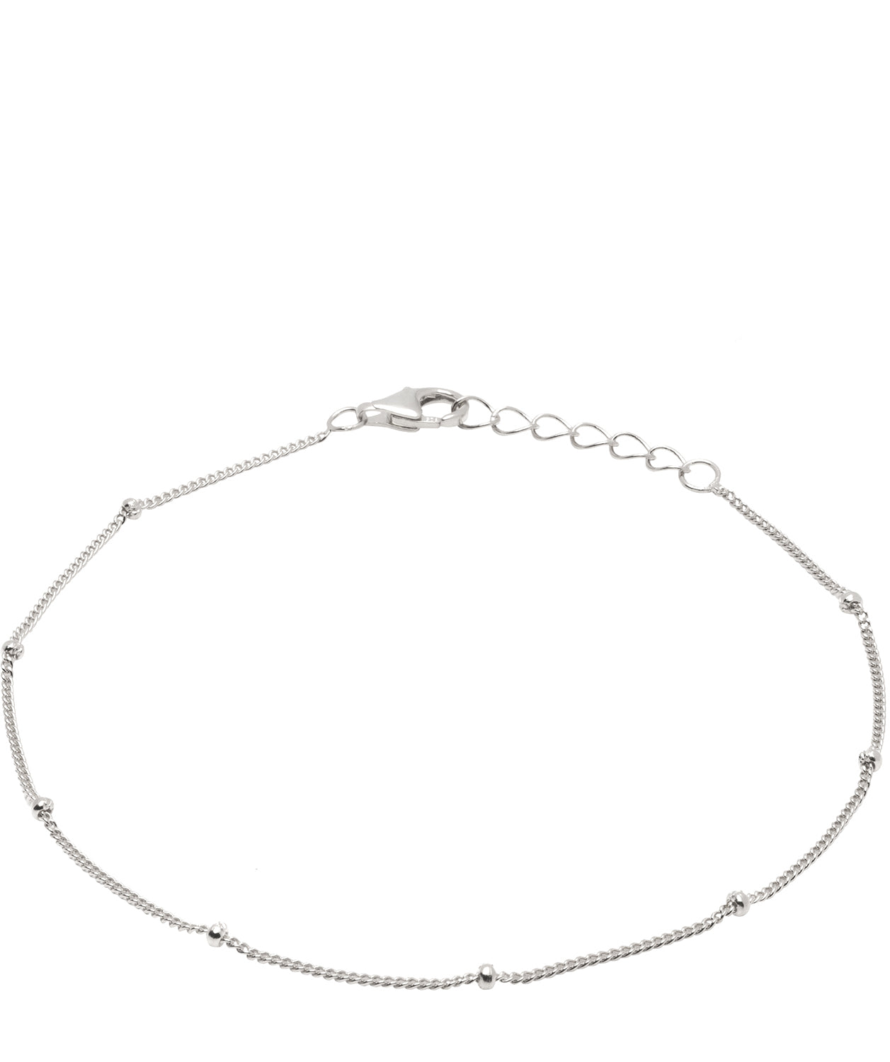 Gift Packaged 'Savannah' 925 Silver Mini Bead Bracelet