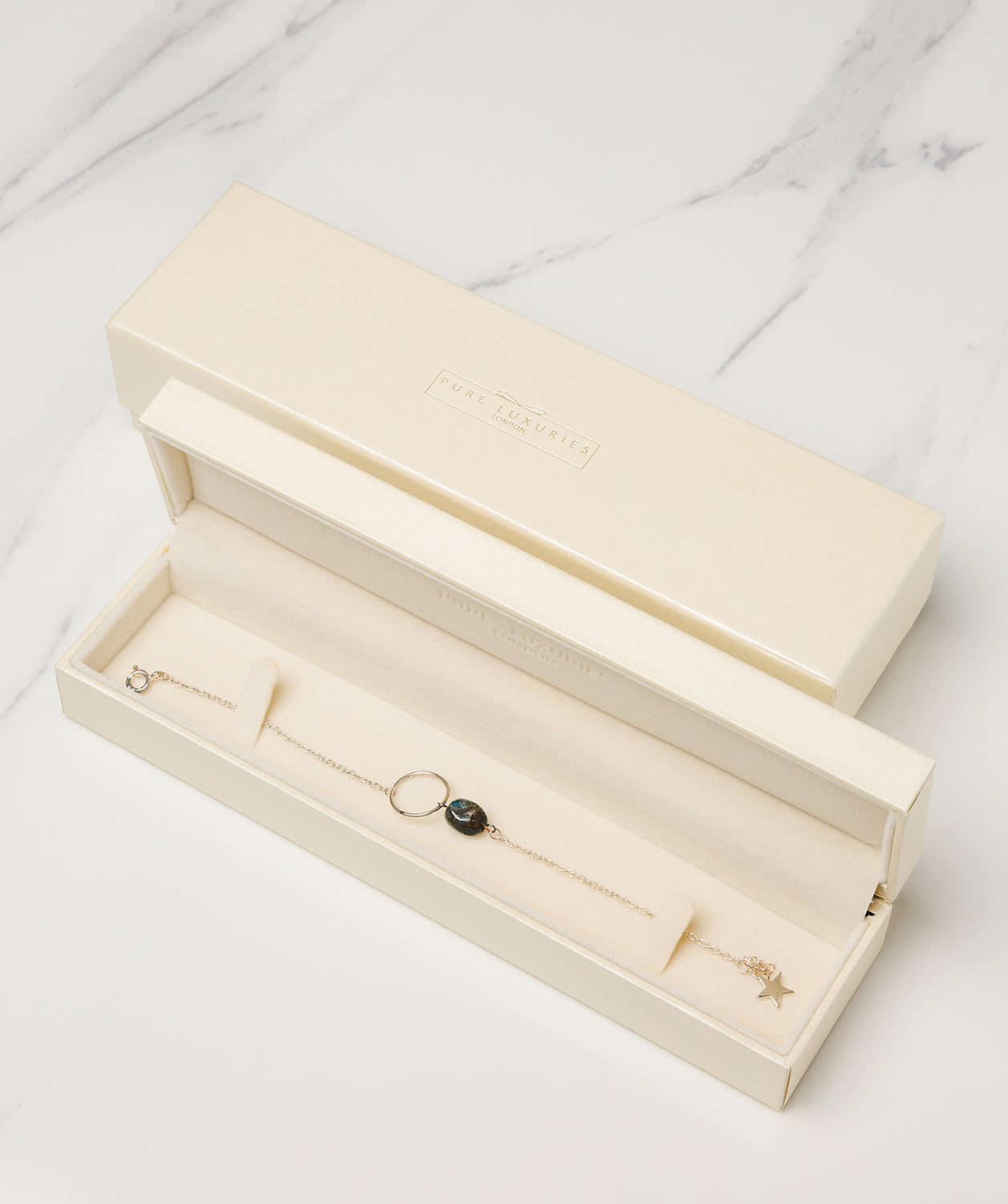 Gift Packaged 'Doris' Sterling Silver Gemstone Bracelet