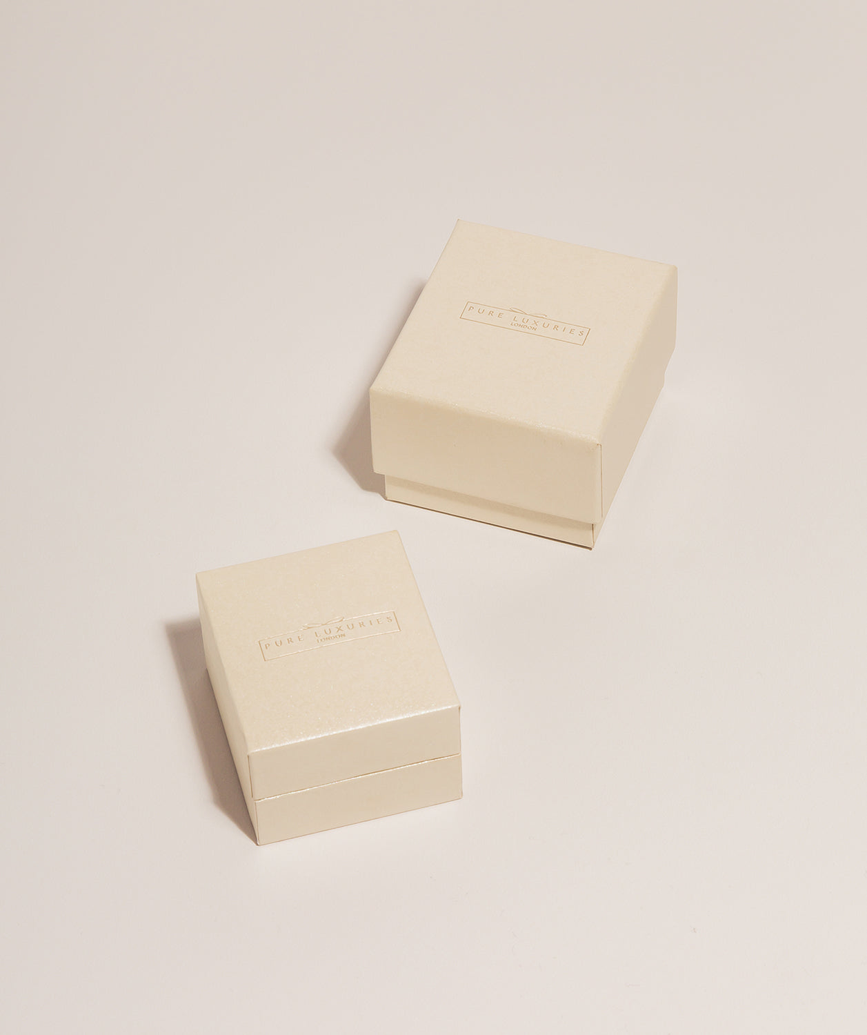 Gift Packaged 'Anika' 18ct Yellow Gold 925 Silver Geometric Stud Earrings