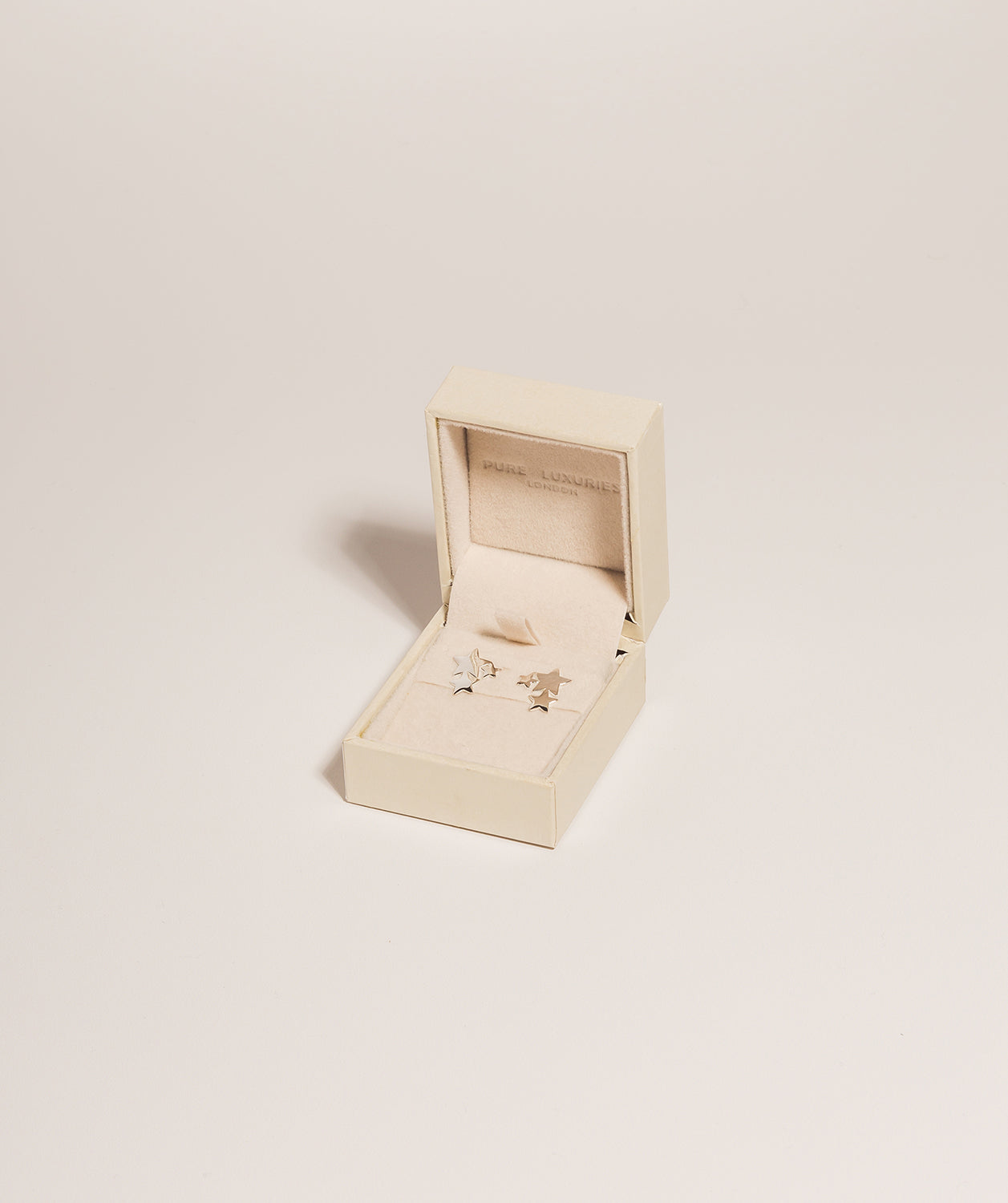 Gift Packaged 'Delilah' 925 Silver Trio Star Stud Earrings