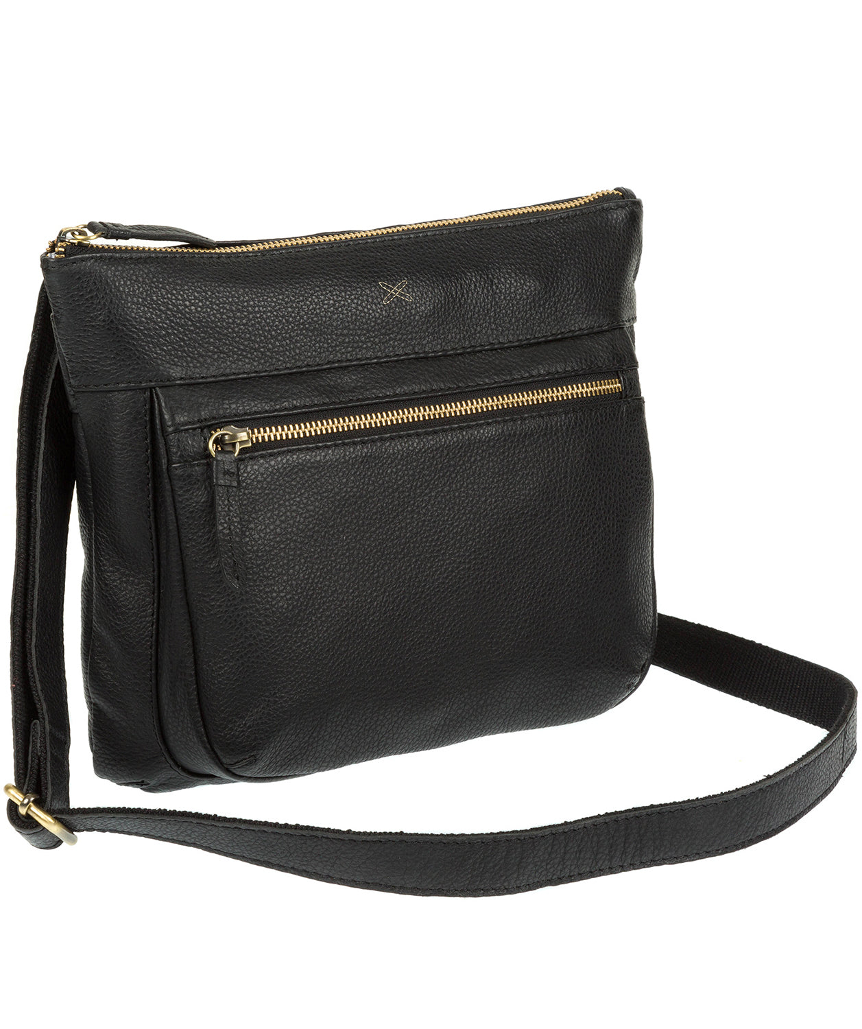'Victoria' Black Cross Body Bag image 3