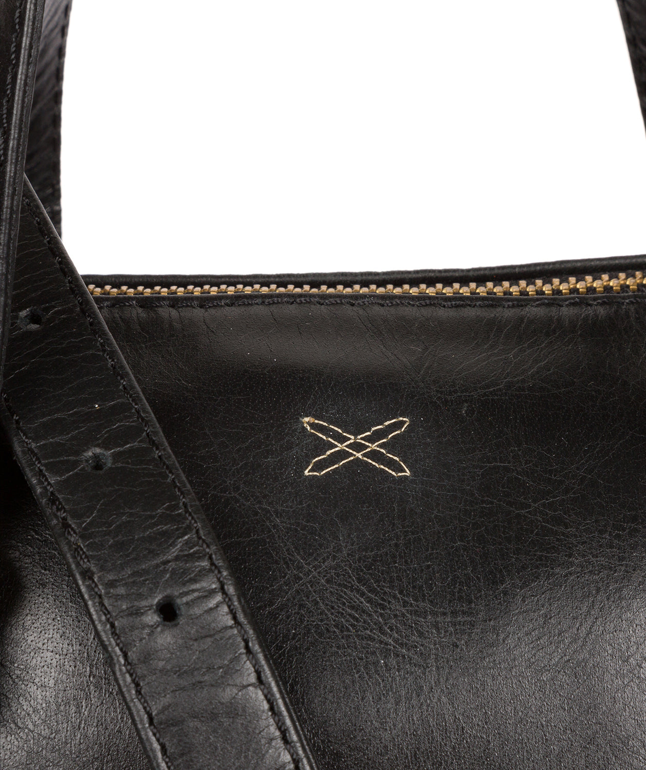 'Hayley' Ebony Leather Handbag image 5