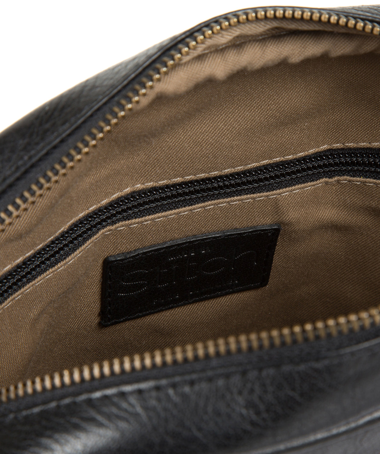 'Cartmel' Black Leather Cross Body Bag Pure Luxuries London