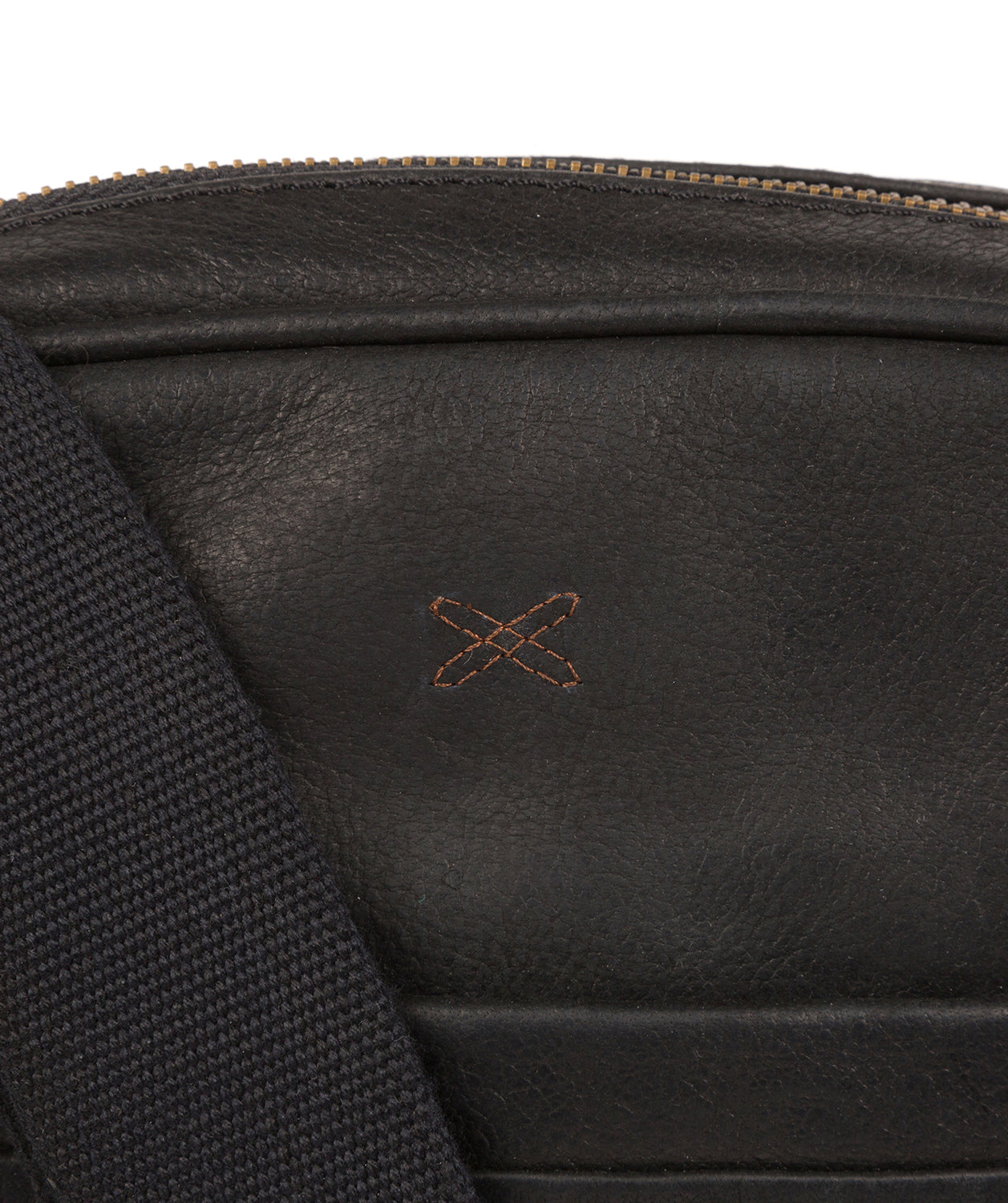 'Cartmel' Black Leather Cross Body Bag Pure Luxuries London