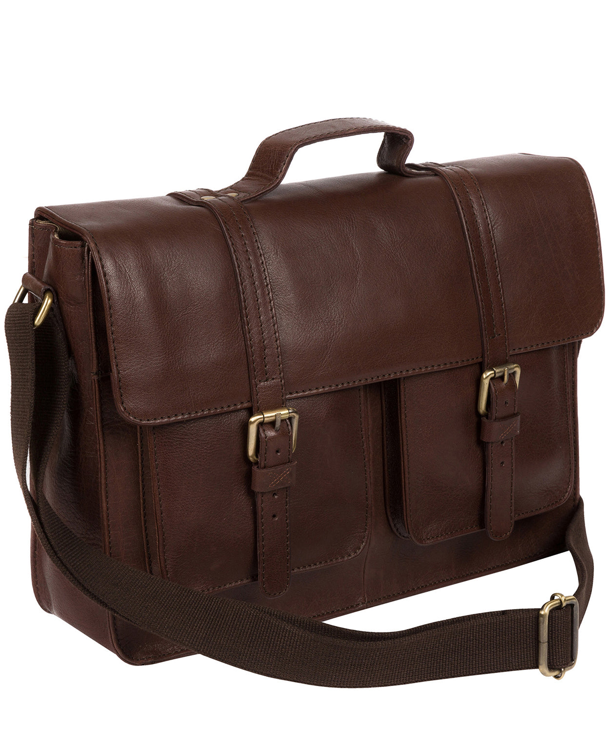 'Garsdale' Malt Leather Briefcase image 3