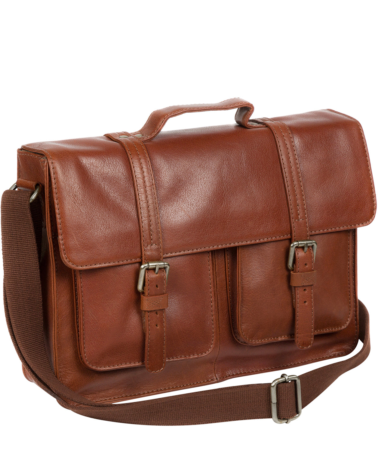 'Garsdale' Treacle Leather Briefcase image 3