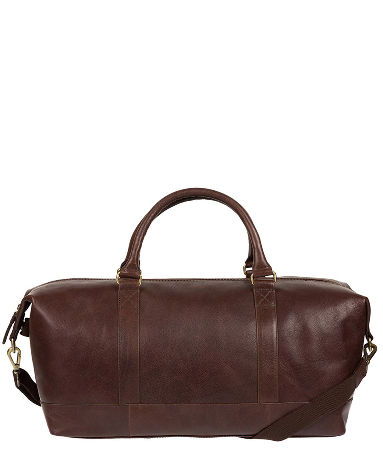'Port' Malt Leather Holdall