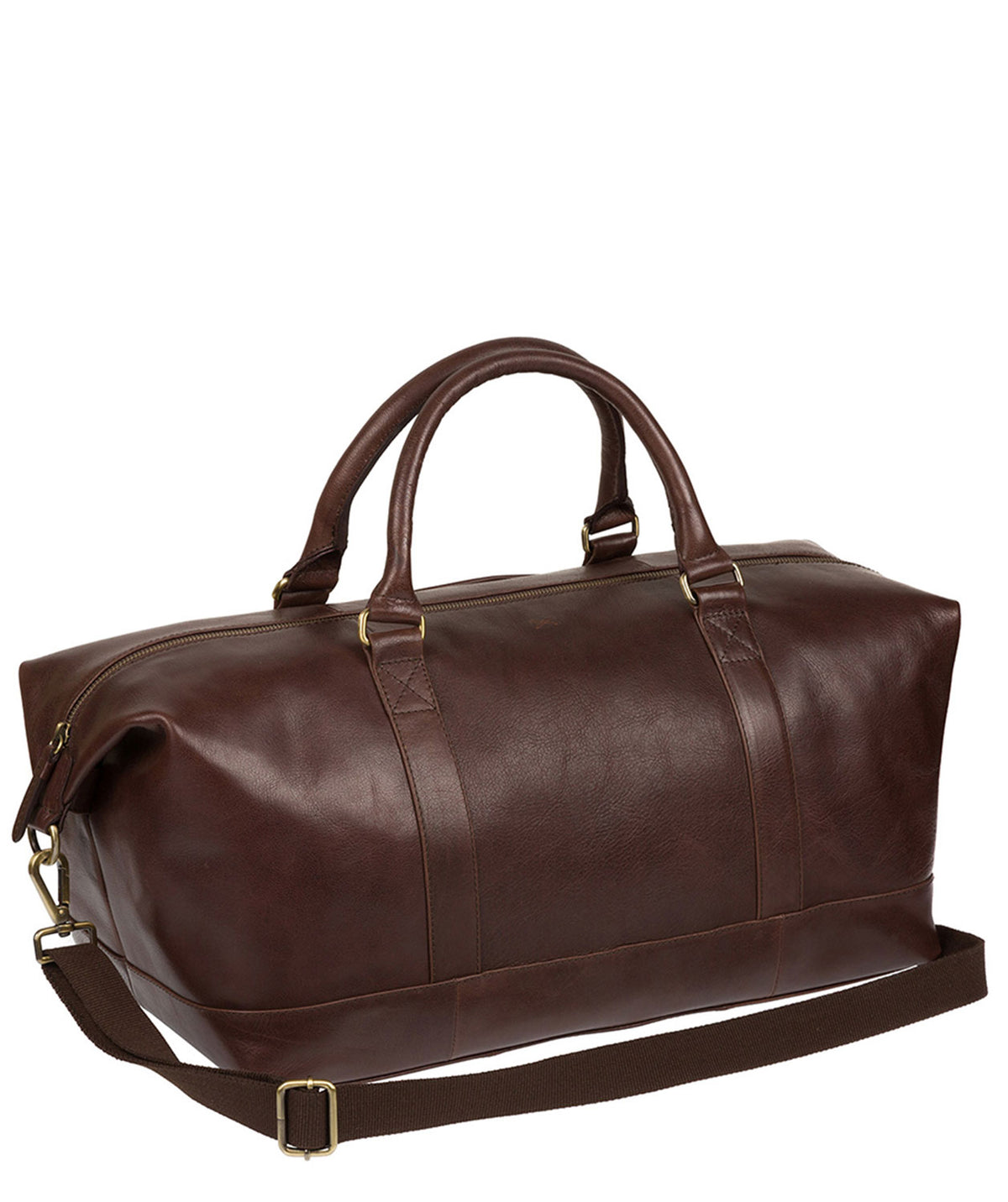 'Port' Malt Leather Holdall