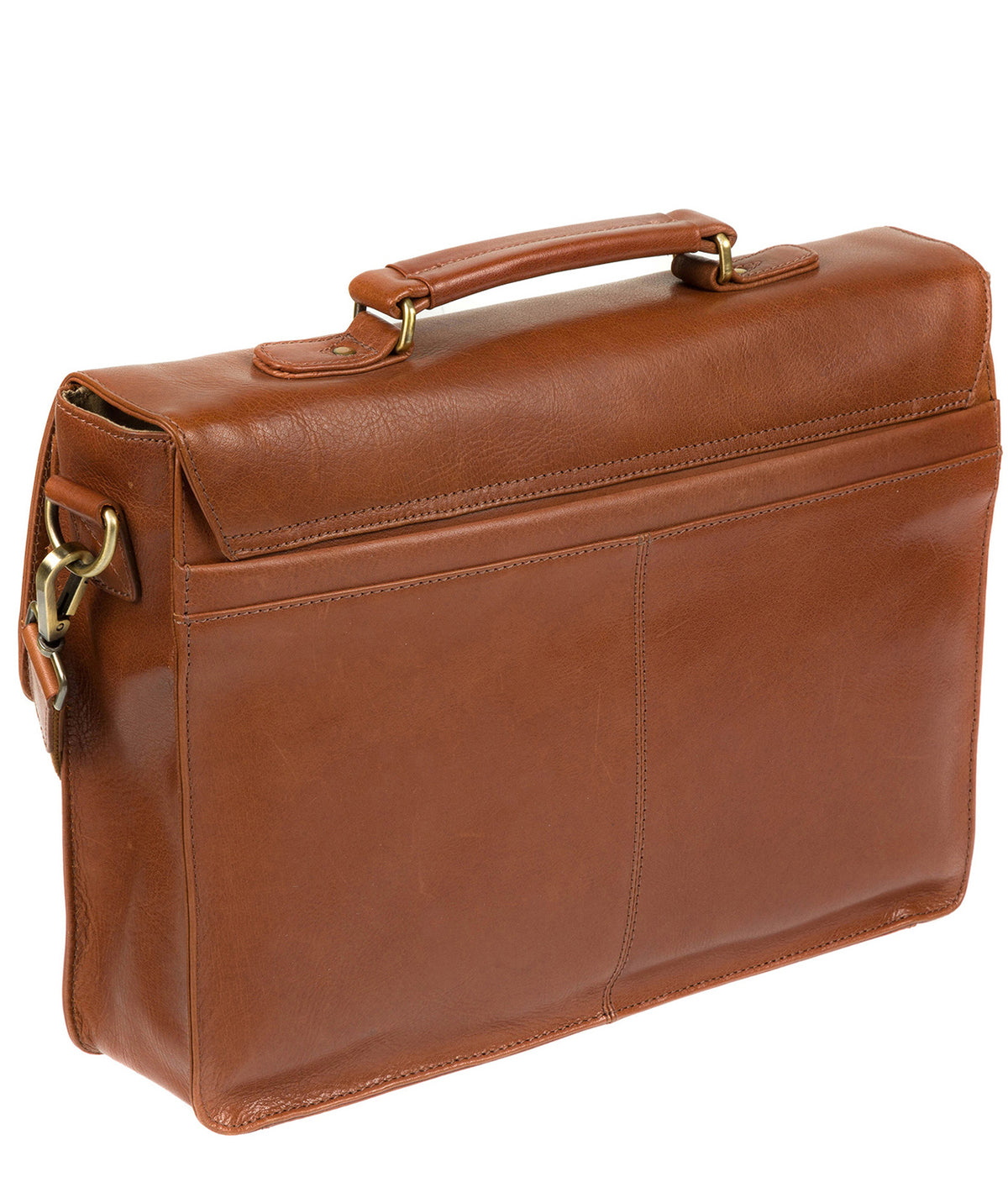 'Lorton' Whiskey Handmade Leather Briefcase
image 5