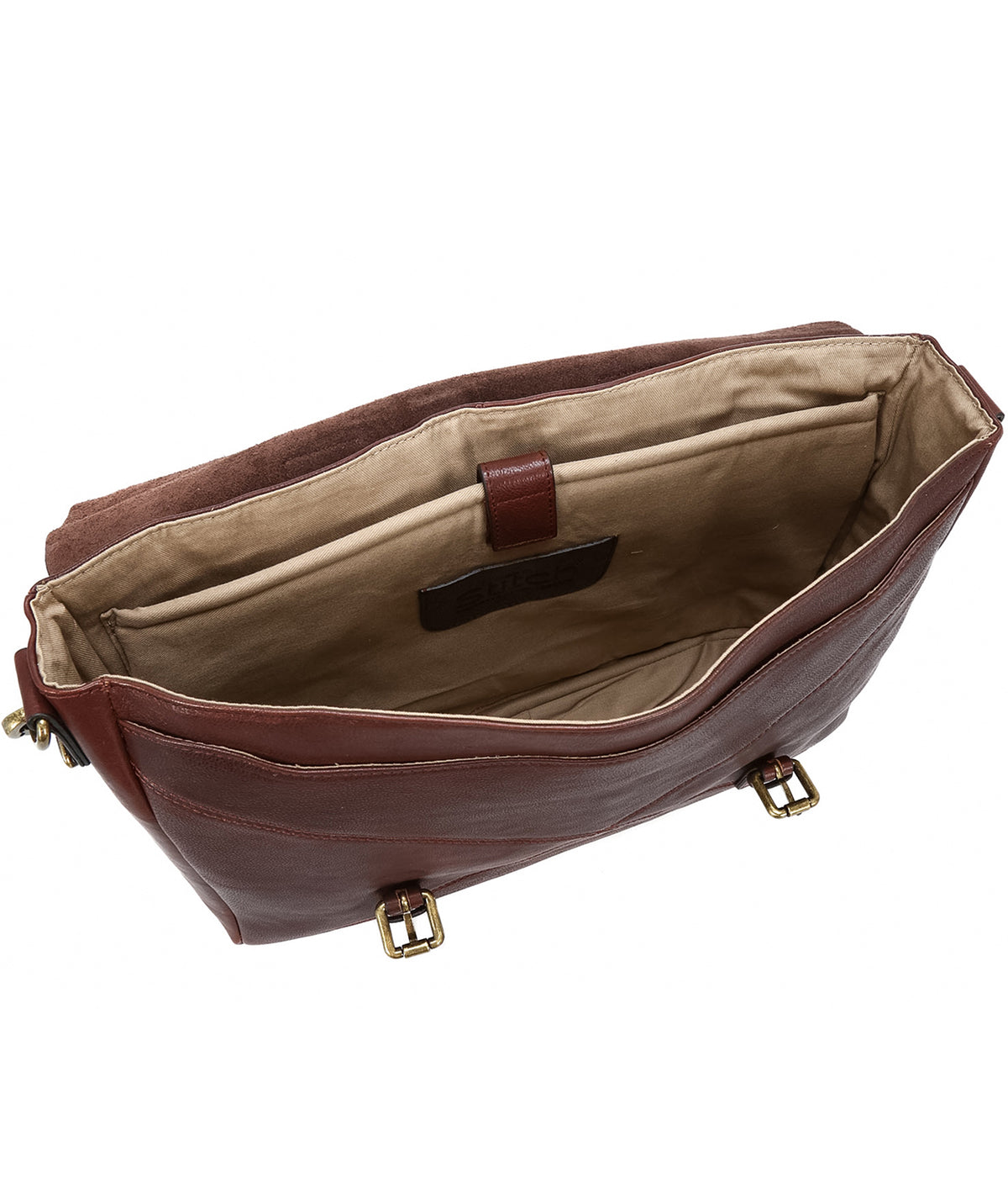 'Big Andrew' Espresso Leather Work Bag image 5