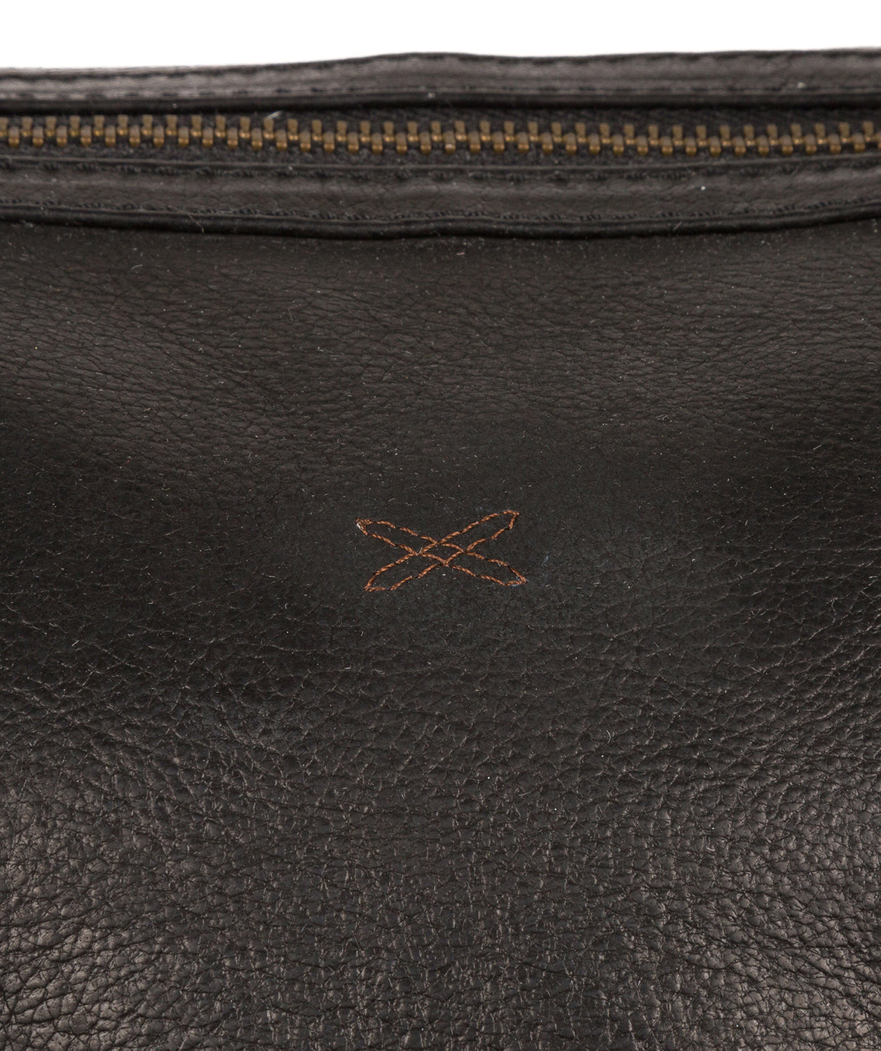 'Konan' Black Leather Holdall image 6
