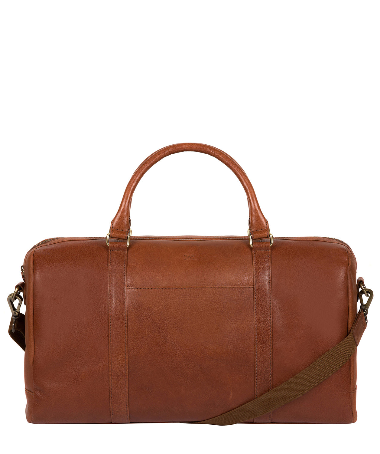 'Konan' Whiskey Buffalo Leather Holdall
image 1