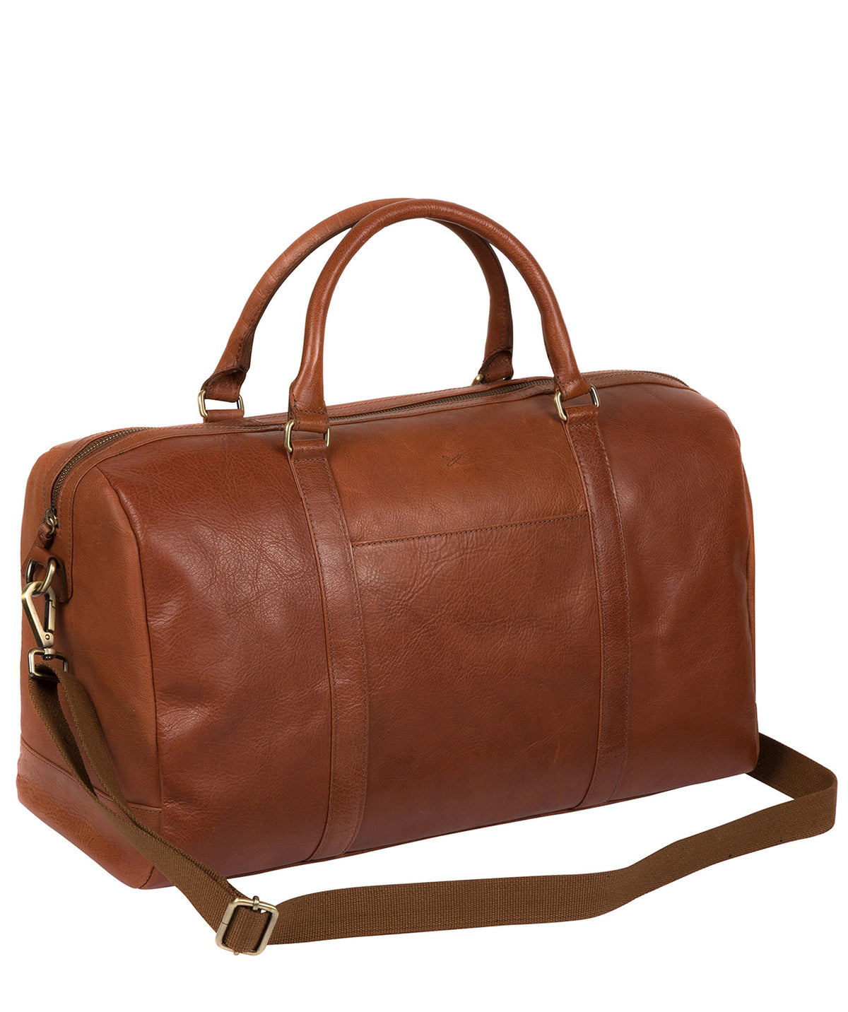 'Konan' Whiskey Buffalo Leather Holdall
image 3