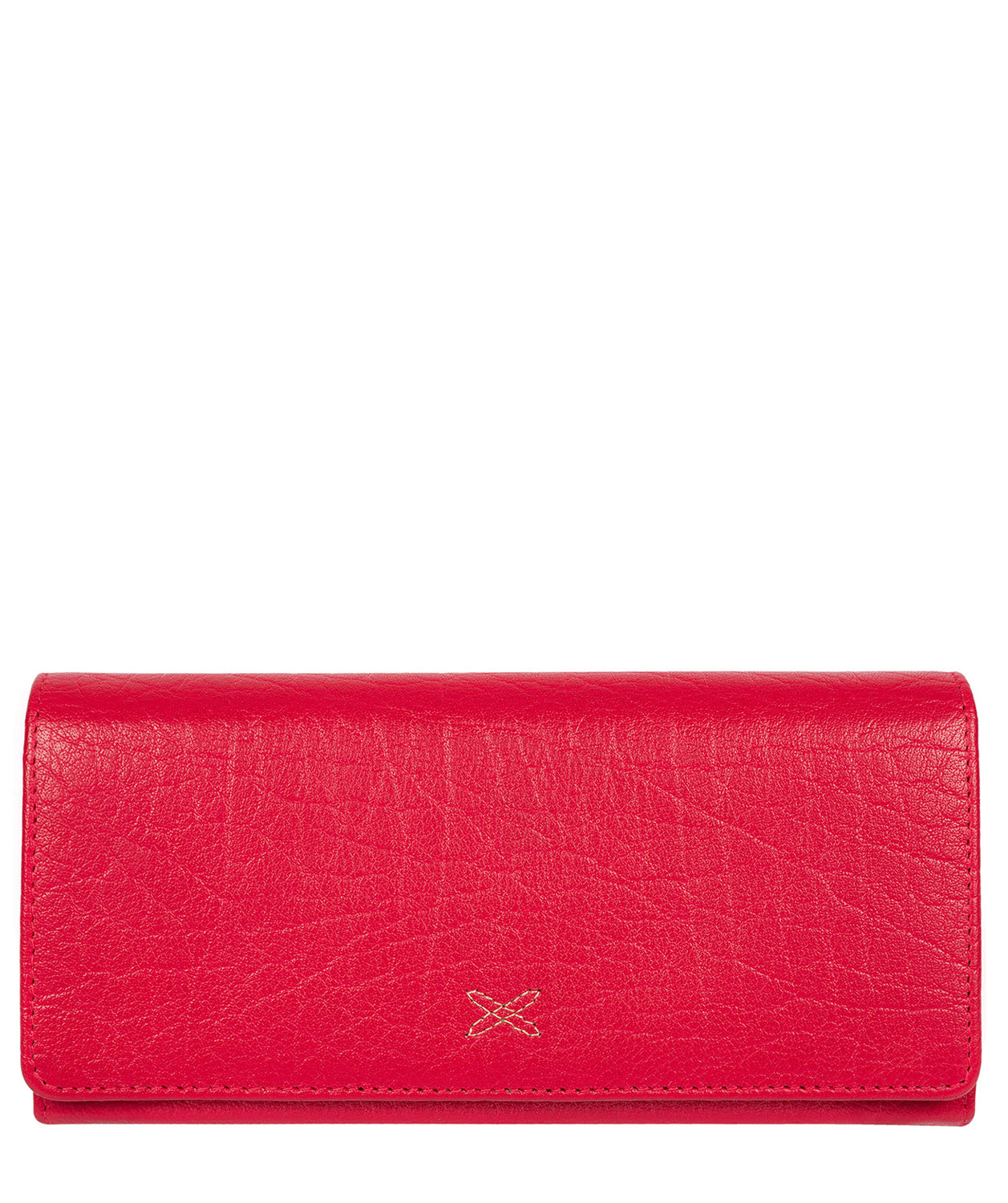 'Vivian' Cherry Leather Bi-Fold Purse image 1