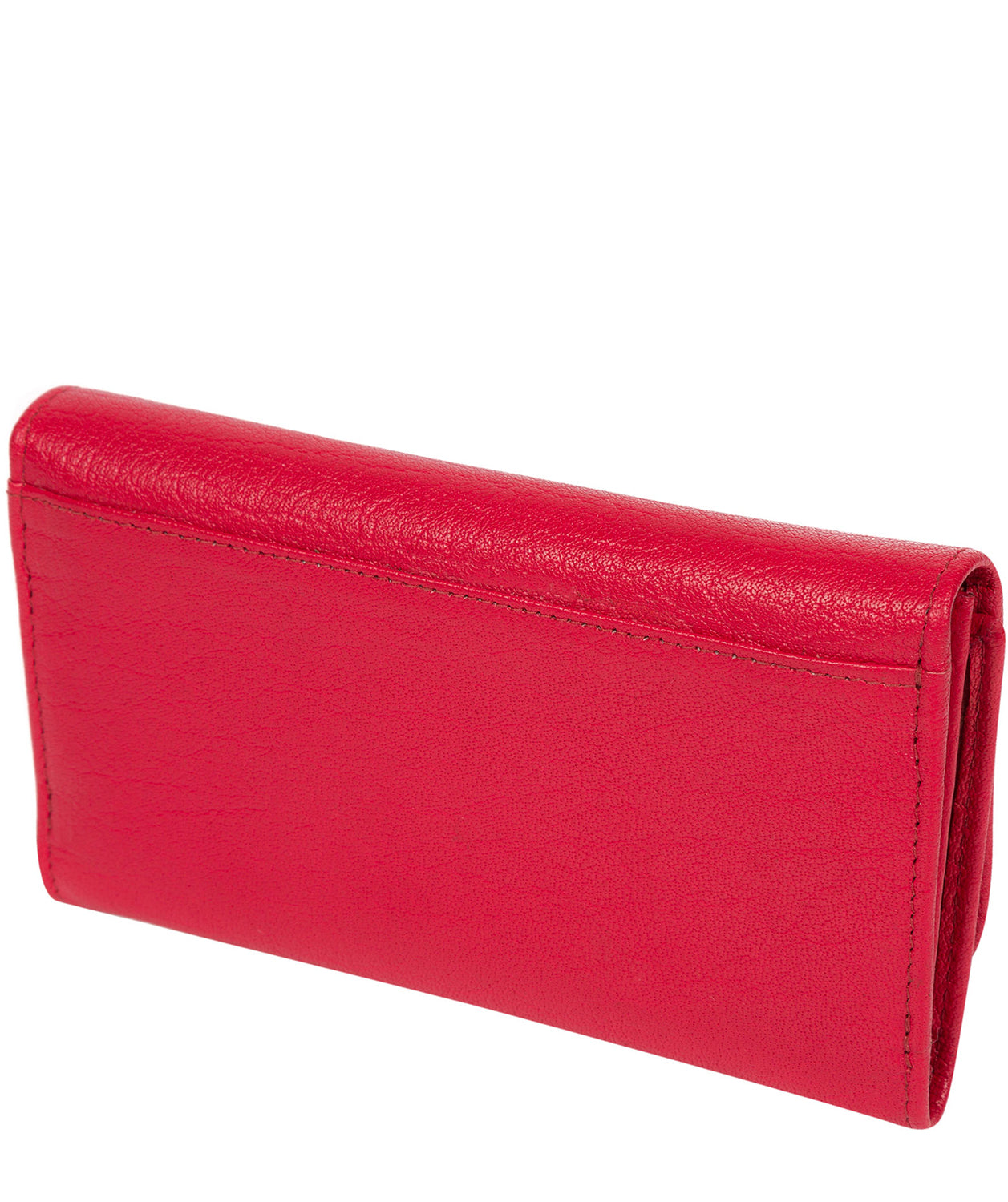 'Dina' Cherry Tri-Fold Leather Purse image 4