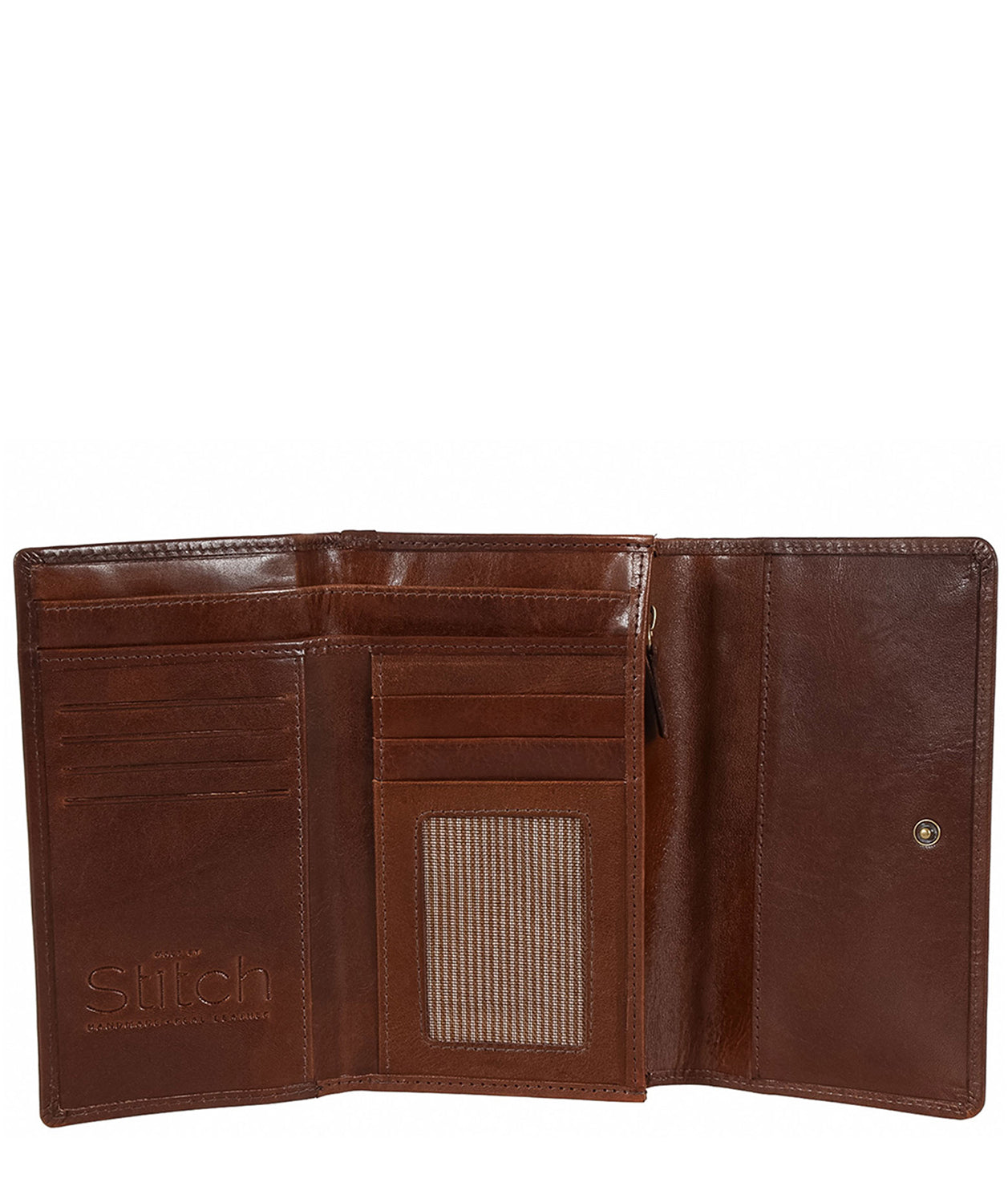 'Jennie' Veg-Tanned Leather RFID Purse image 3