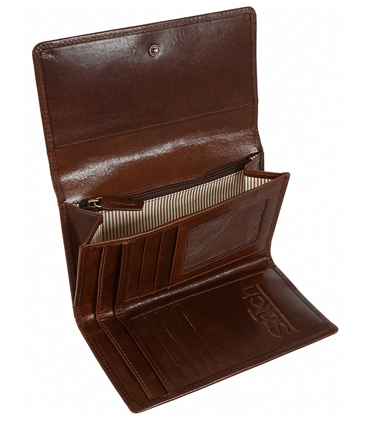 'Jennie' Veg-Tanned Leather RFID Purse image 5