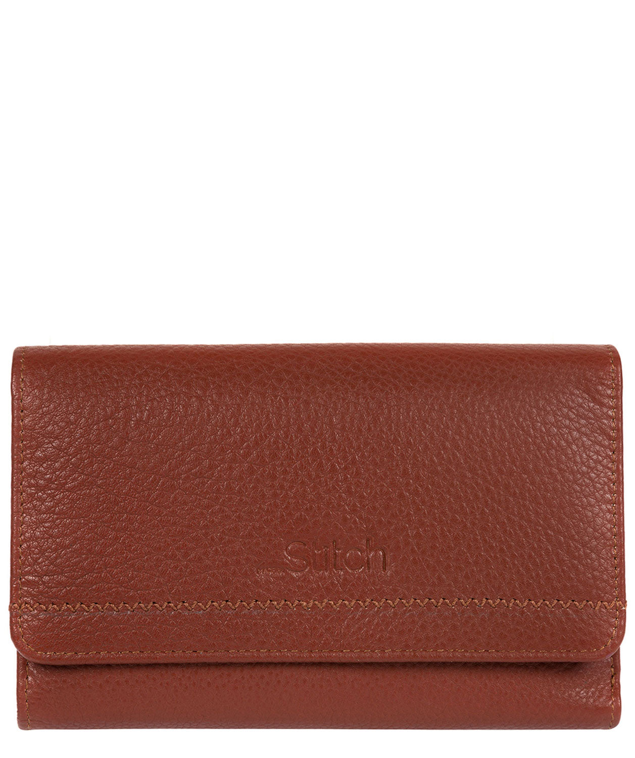 'Millbeck' Cognac Handmade Leather RFID Purse