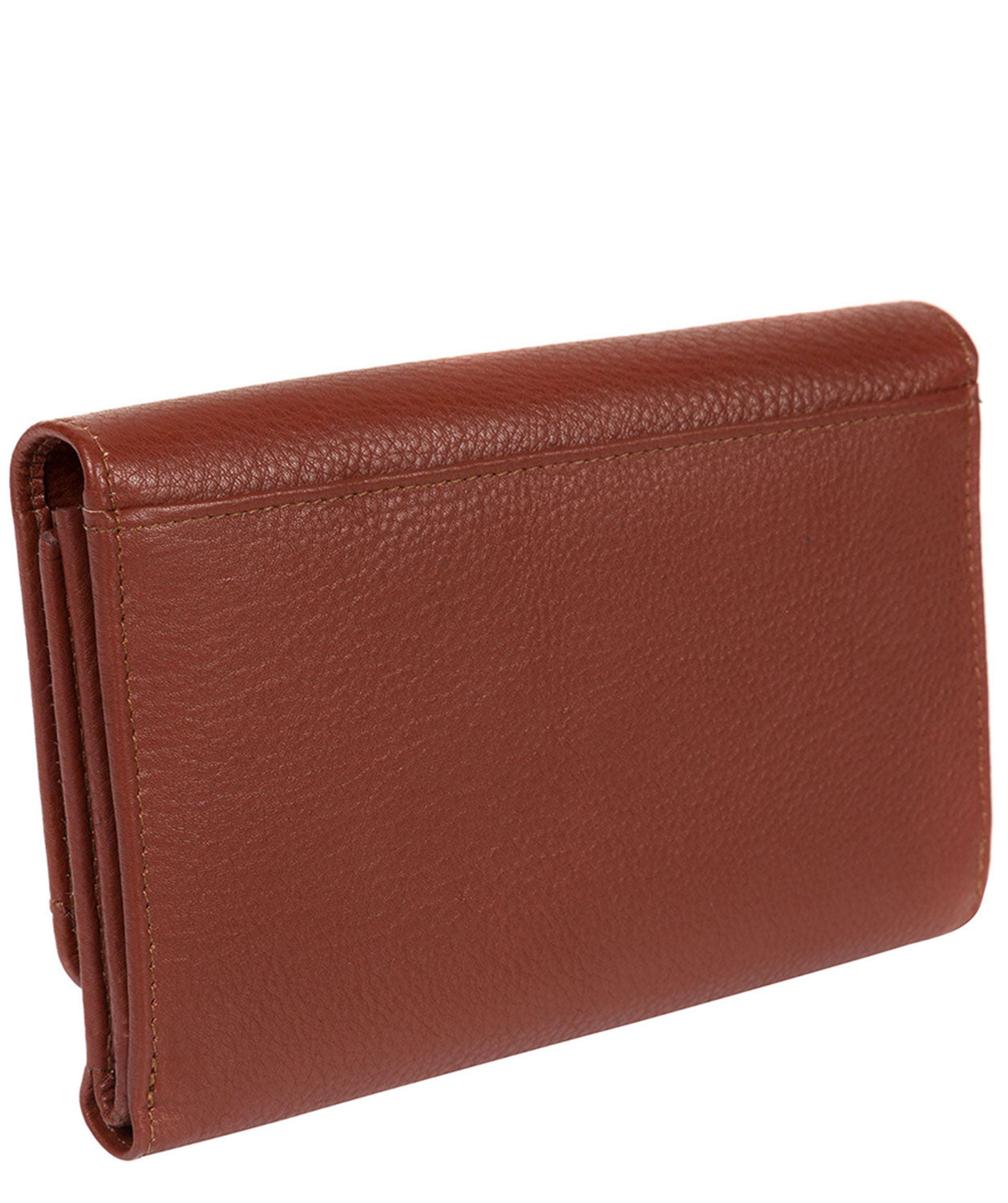 'Millbeck' Cognac Handmade Leather RFID Purse