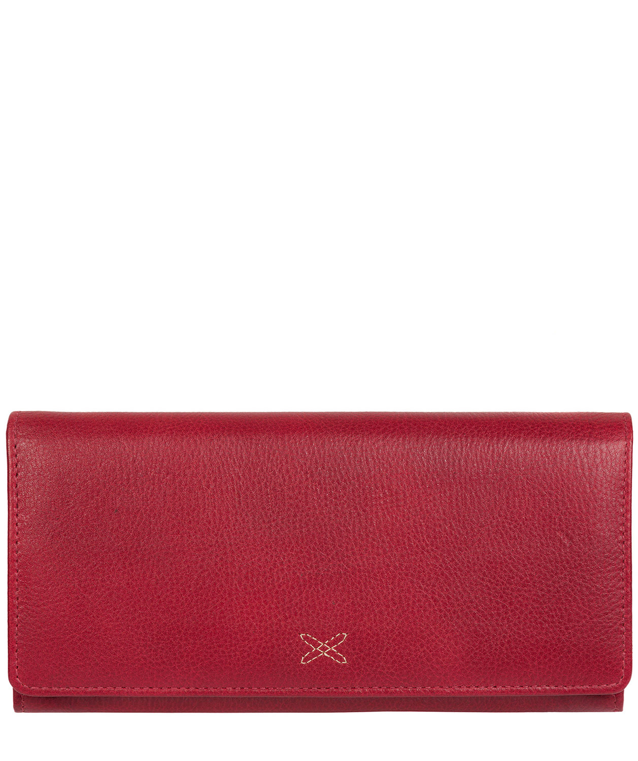 'Lana' Red Leather Purse