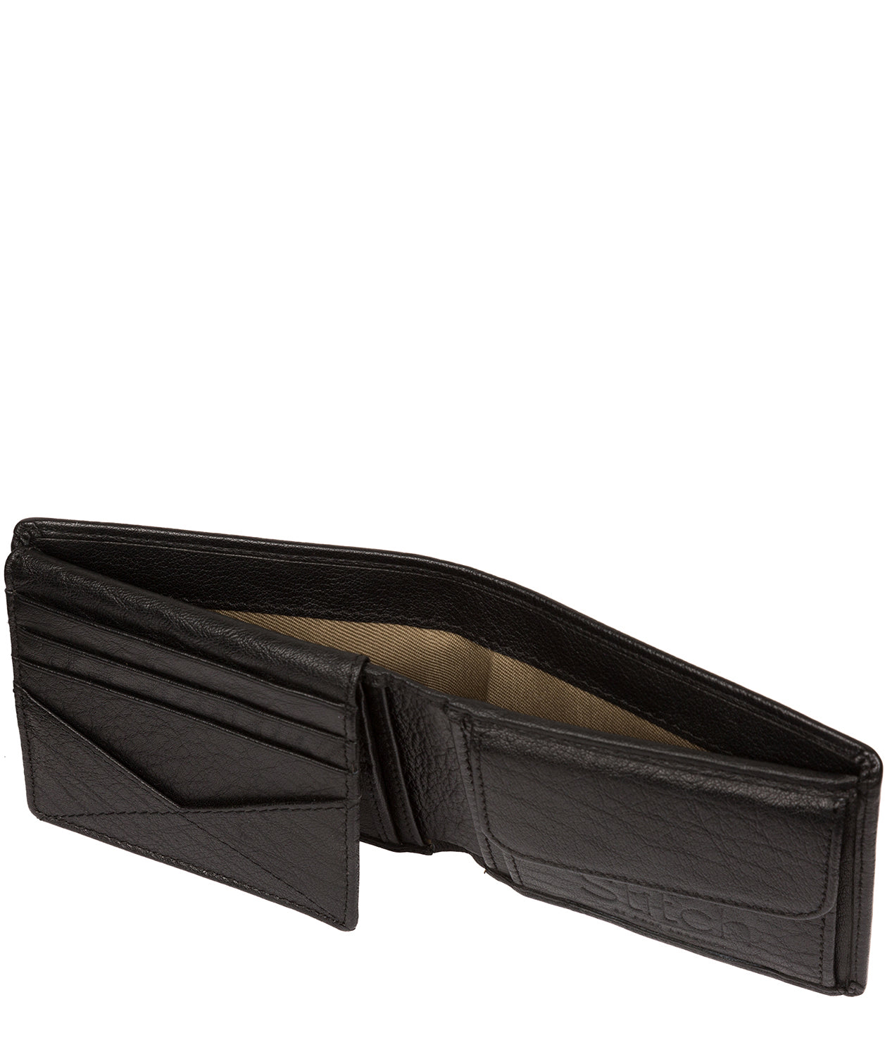 'Rossini' Black Leather RFID Wallet image 3