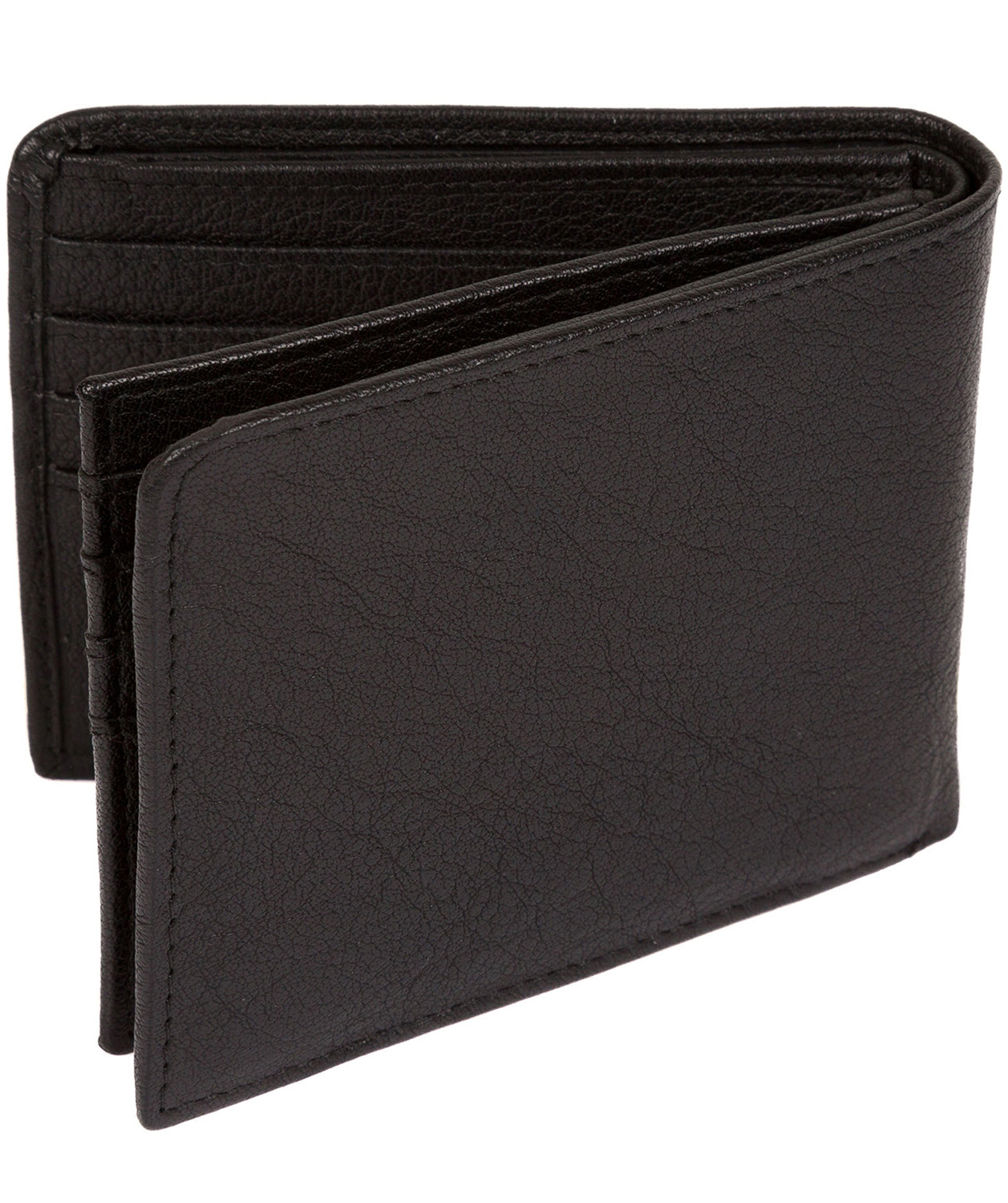 'Jefferson' Black Leather RFID Wallet