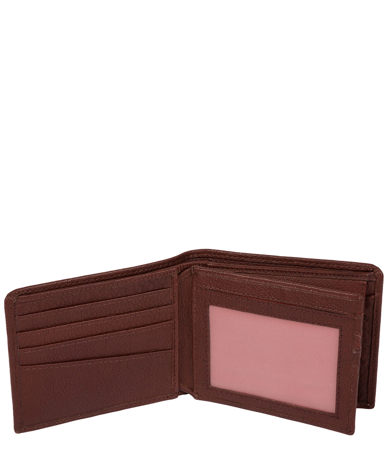 'Jefferson' Conker Brown Leather RFID Wallet