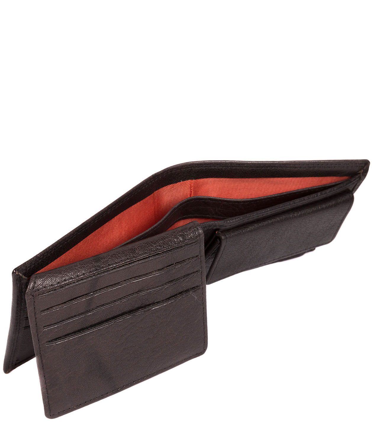 'Jared' Antique Black Leather Wallet image 4