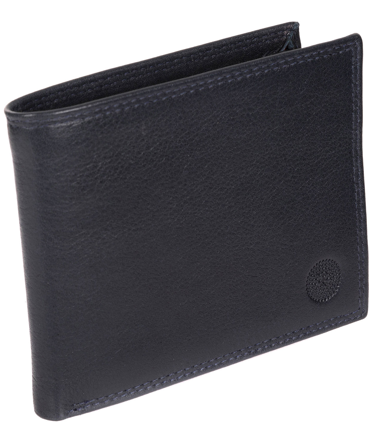 'Jared' Navy Leather Wallet
