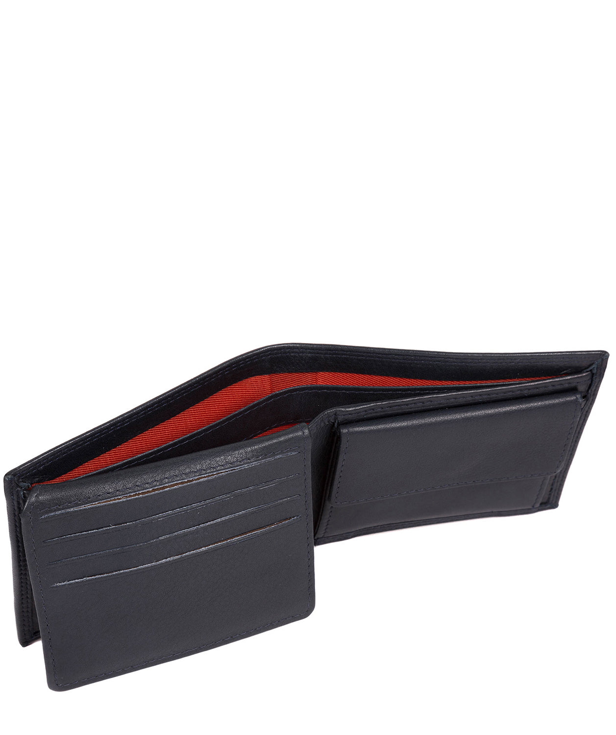 'Jared' Navy Leather Wallet