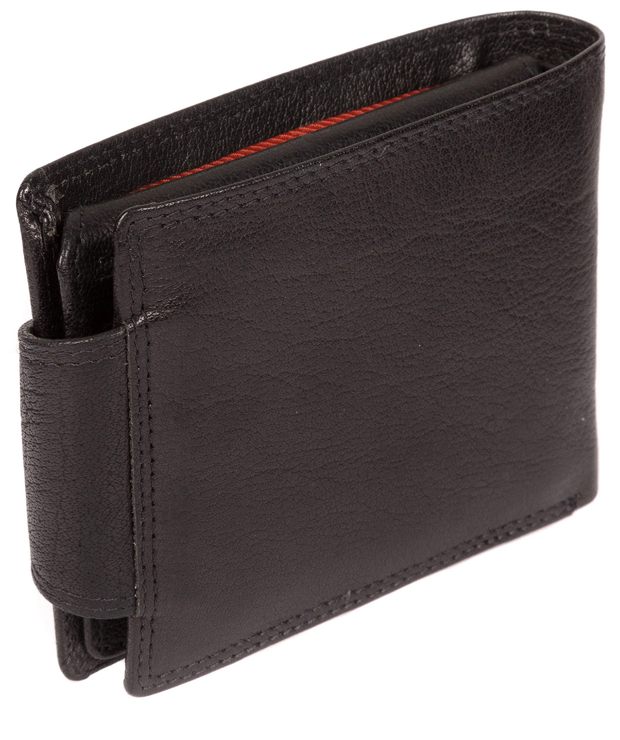 Garrat' Black Handcrafted Leather Wallet