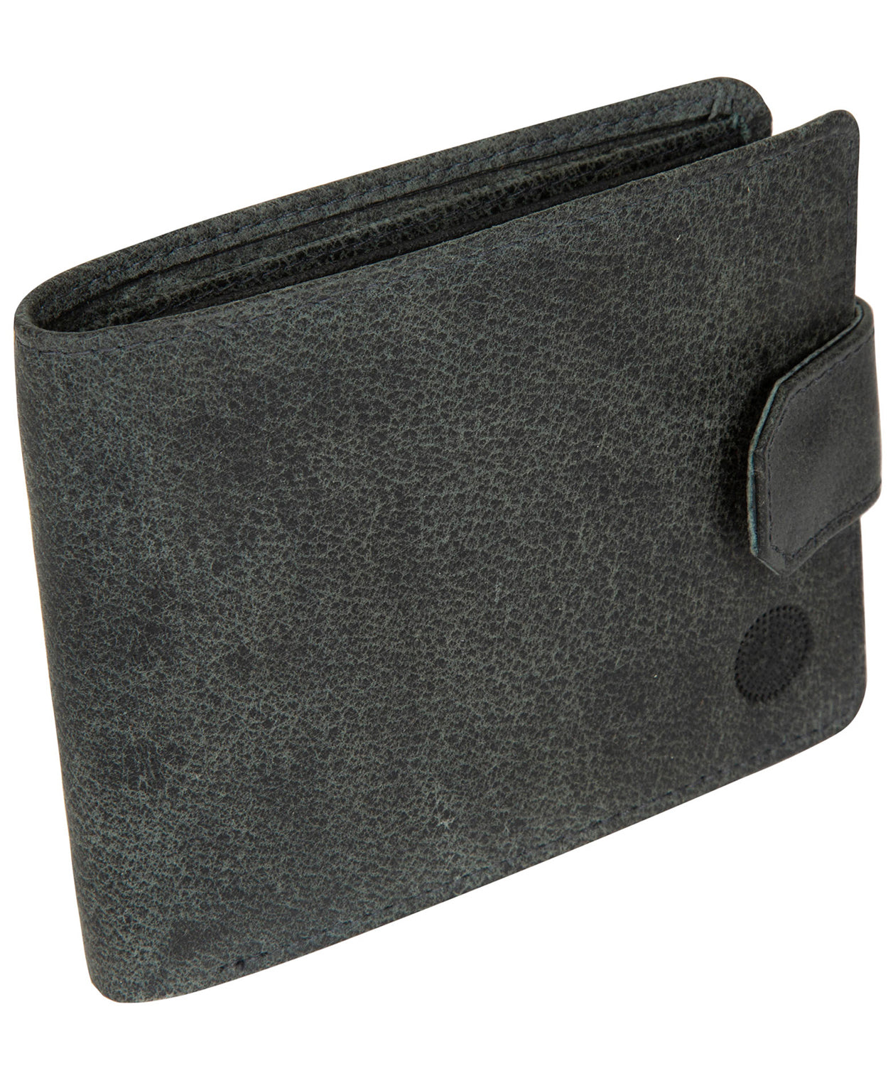 'Beckett' Navy Fine Leather Wallet