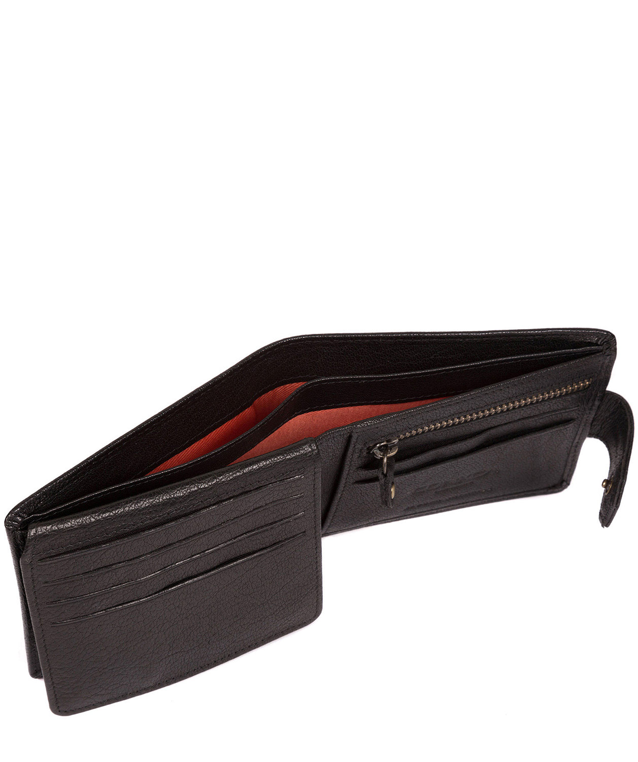 'Beckett' Black Fine Leather Wallet image 4