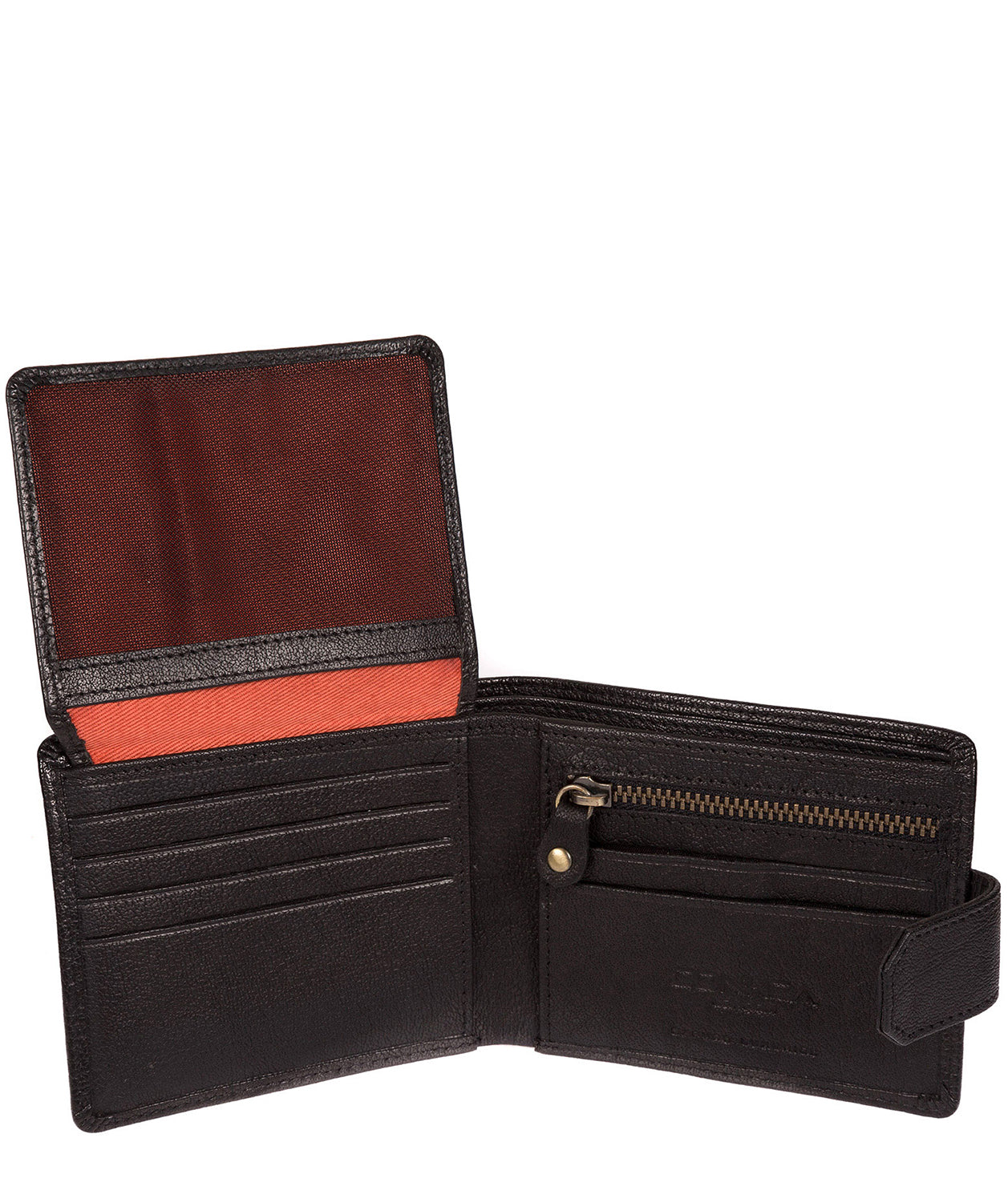 'Beckett' Black Fine Leather Wallet image 5