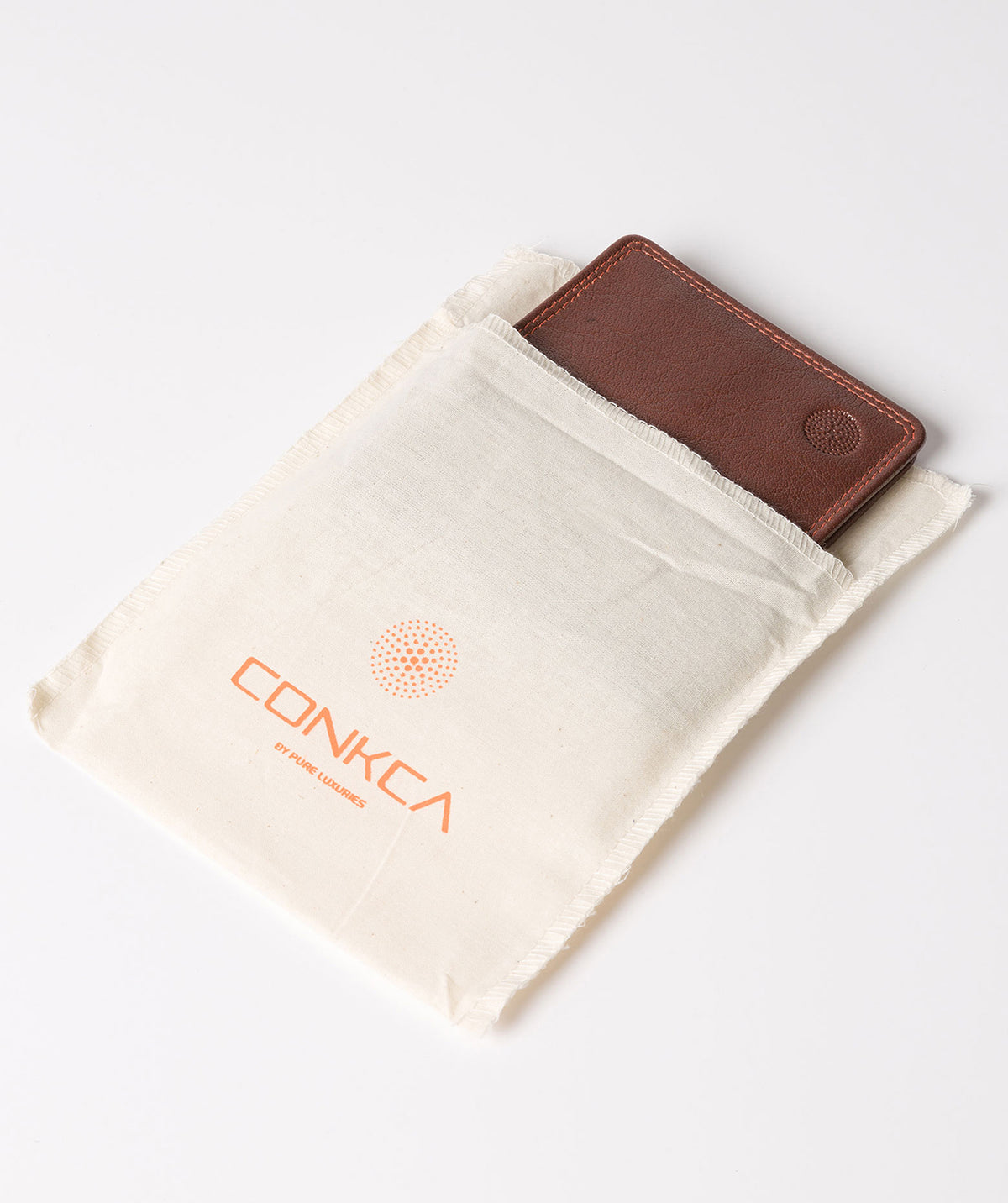 'Campbell' Conker Brown Bi-Fold Leather Wallet image 4
