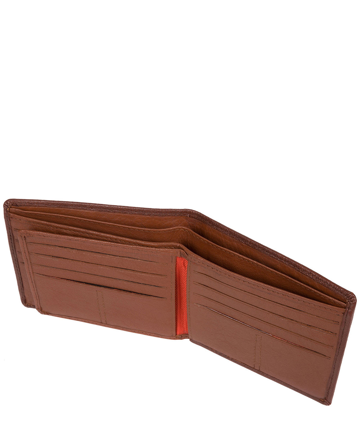'Cain' Conker Brown Bi-Fold Leather Wallet image 4