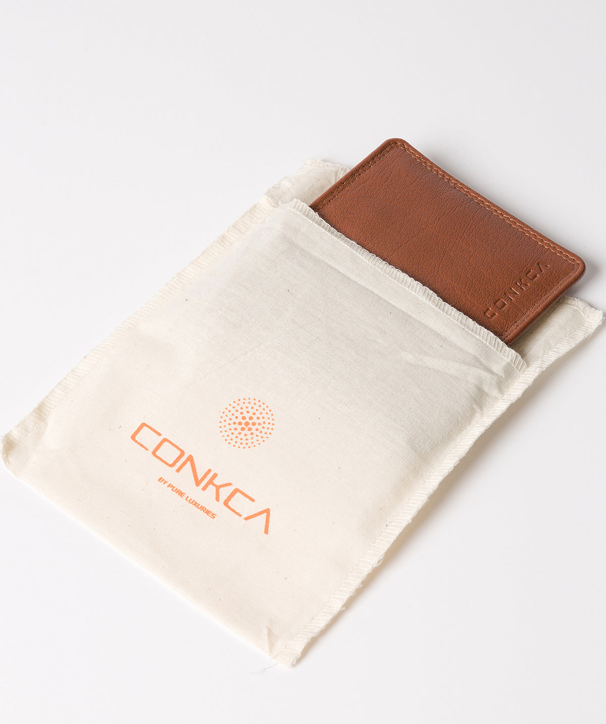 'Wilson' Chestnut Dark Brown Bi-Fold Leather Wallet image 4