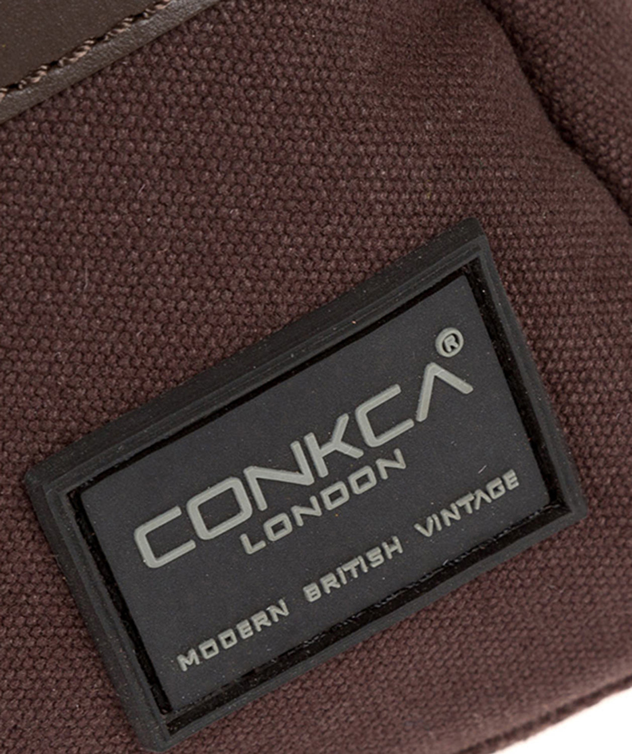 'Tarn' 16oz Heavy-Duty Brown Canvas & Leather Wash Bag image 6