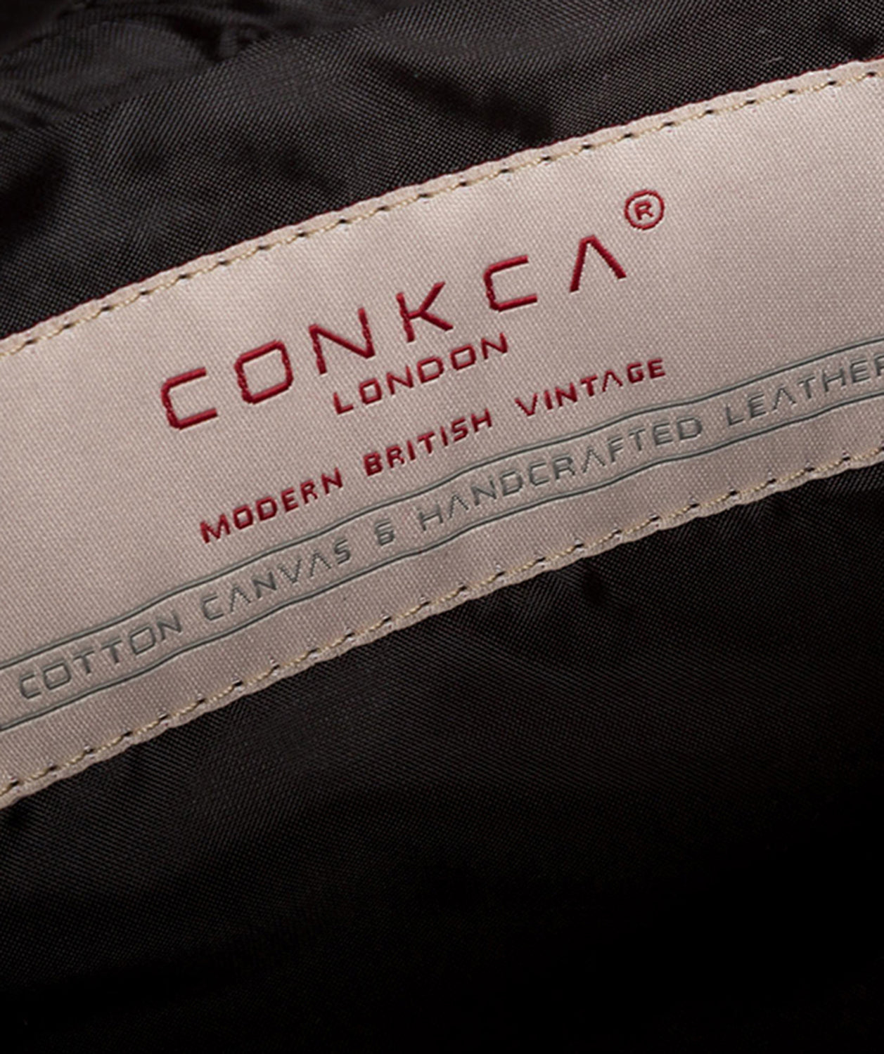 'Tarn' 16oz Heavy-Duty Brown Canvas & Leather Wash Bag