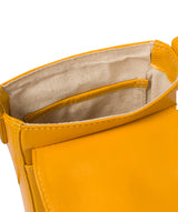 Conkca London Originals Collection Bags: 'Buzz' Lemon Drop Leather Cross Body Phone Bag