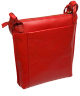 Conkca London Originals Collection Bags: 'Rego' Orangeade Leather Cross Body Bag