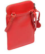 Conkca London Originals Collection Bags: 'Bambino' Orangeade Leather Cross Body Phone Bag