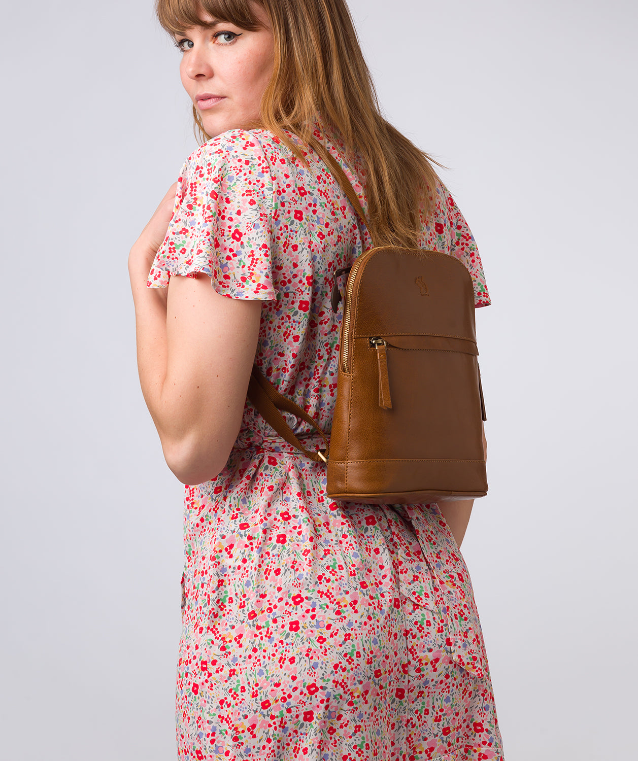 coloured leather backpacks uk Soruka backpack Olivia & Smith Backpack *Material Handcrafted Multicolored Women's Backpack |