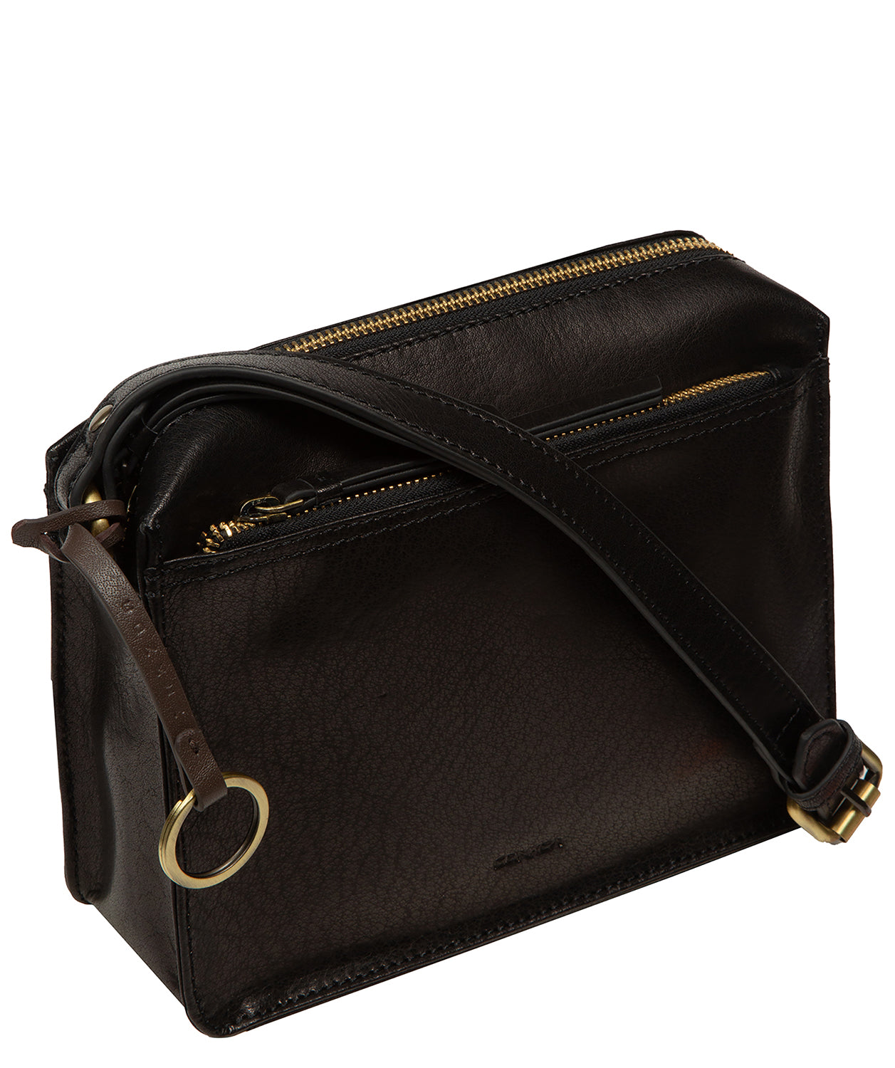 Interior organisation showing slip pocket and zipped pocket detail