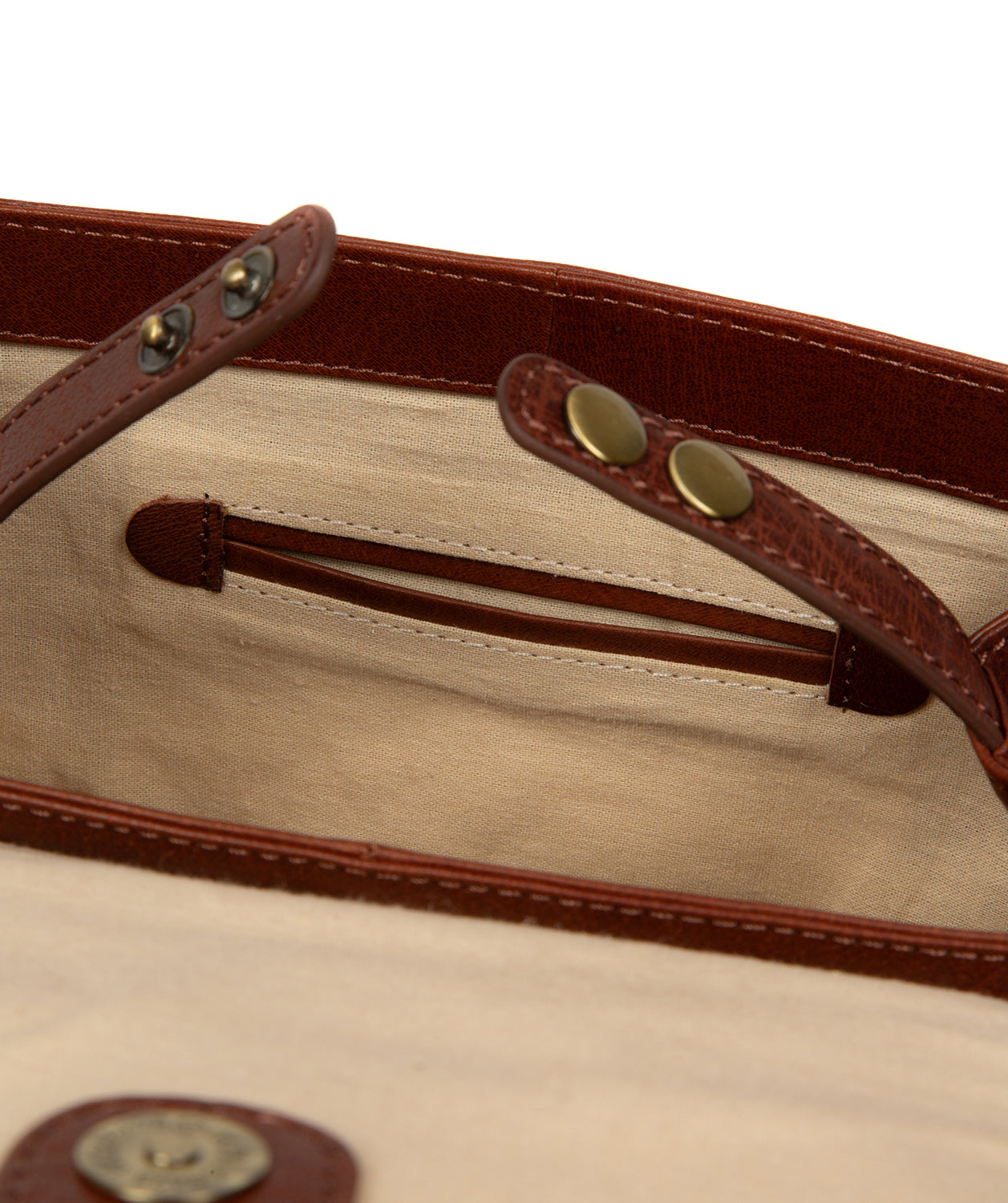 'Belle' Conker Brown Leather Backpack